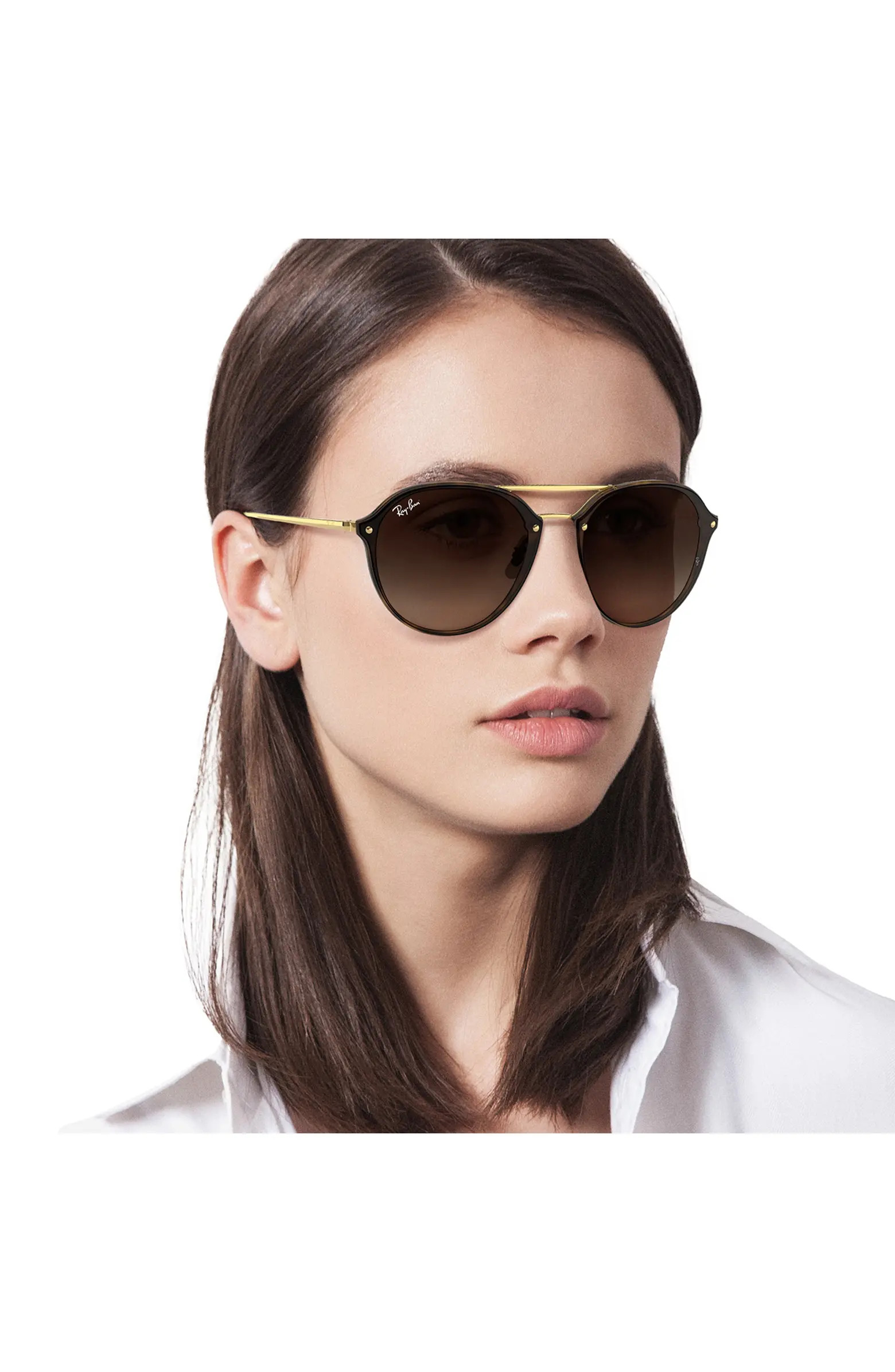 Ray-Ban 62mm Gradient Lens Aviator Sunglasses | Nordstrom | Nordstrom