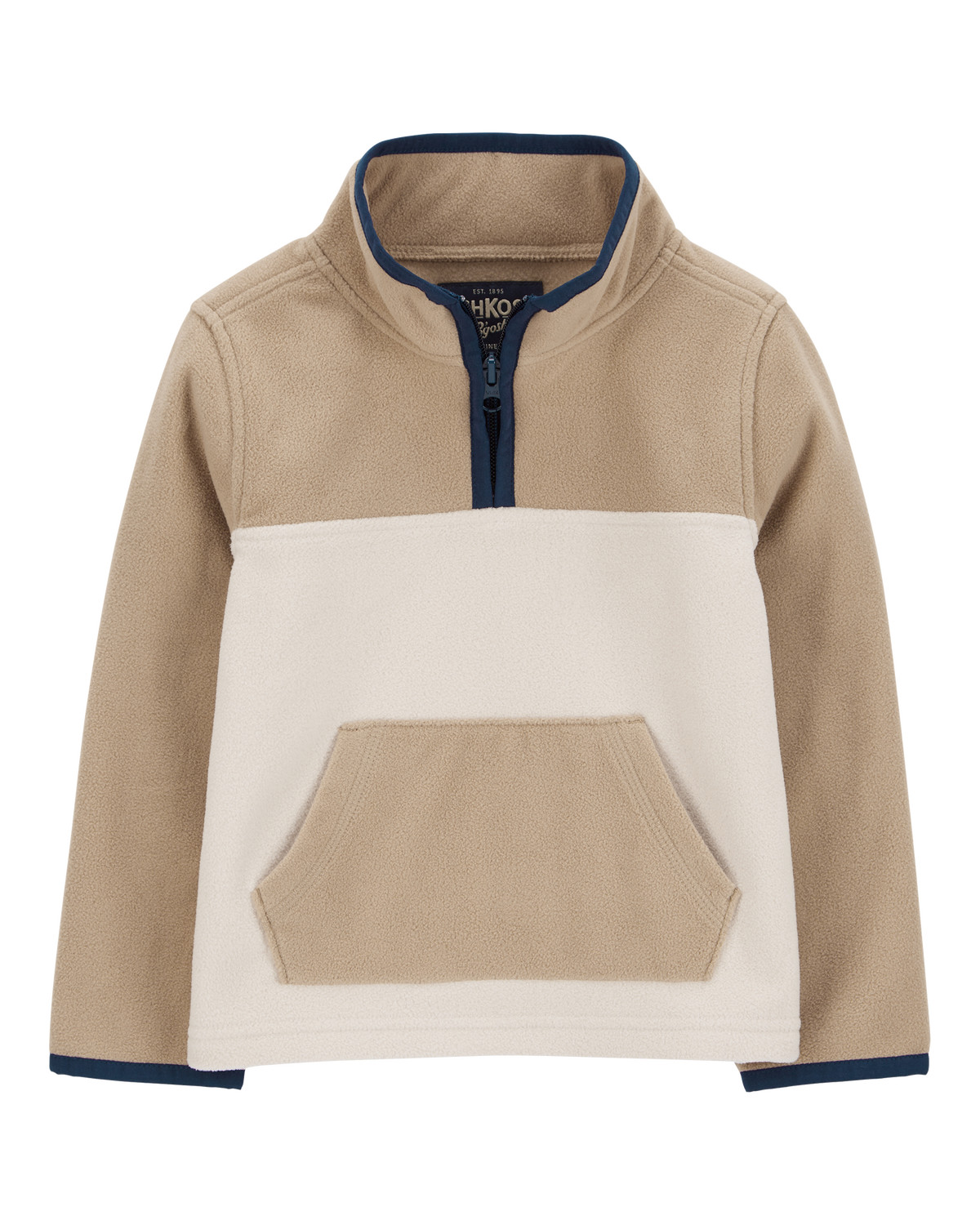 Baby Quarter-Zip Microfleece Pullover - OshKosh | Carter's | Carter's Inc