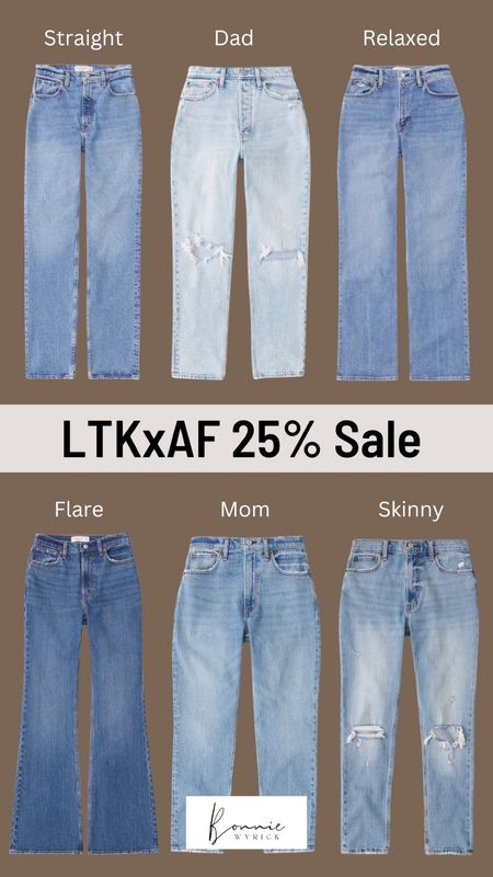 Get an exclusive 25% off Abercrombie denim through the LTK App sale happening now until 12/12! 😍 Flare Jeans | Curvy Jeans | Midsize Jeans | Straight Jeans | Dad Jeans | Mom Jeans | Size Inclusive Denim

#LTKcurves #LTKsalealert #LTKxAF