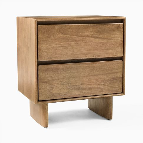 Anton Solid Wood Closed Nightstand (16"–28") | West Elm (US)