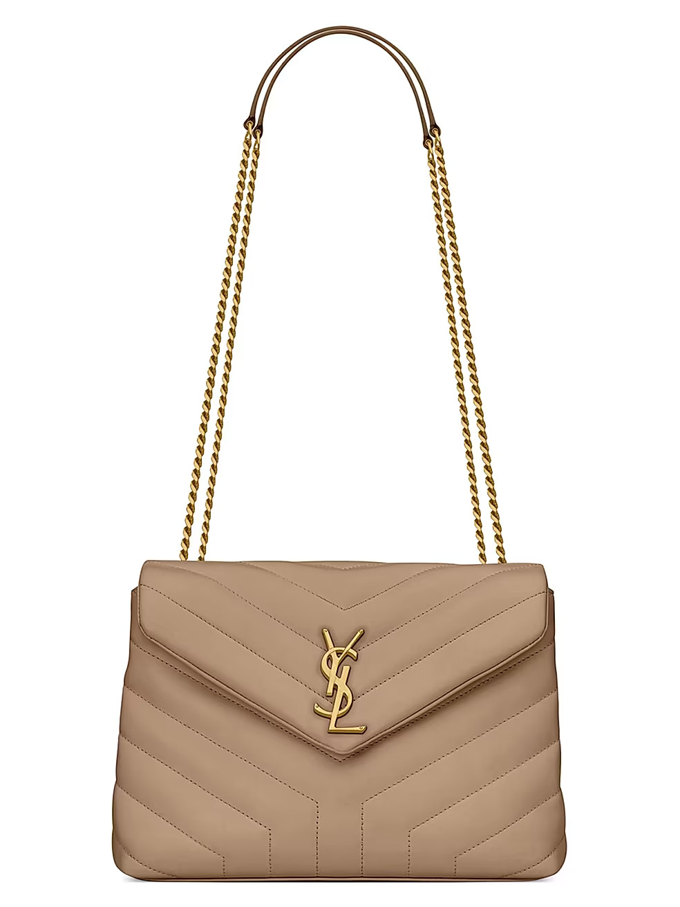 Loulou Small Chain Bag in Quilted ''Y'' Leather | Saks Fifth Avenue