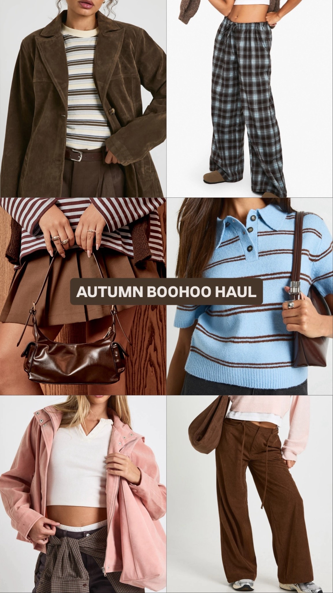 autumn boohoo haul 🍂 
the perfect pieces for your autumn wardrobe. 
DC: LILYEMERALD for 15% off 
#LTKxboohooAW

#LTKbag #LTKuk #LTKautumn