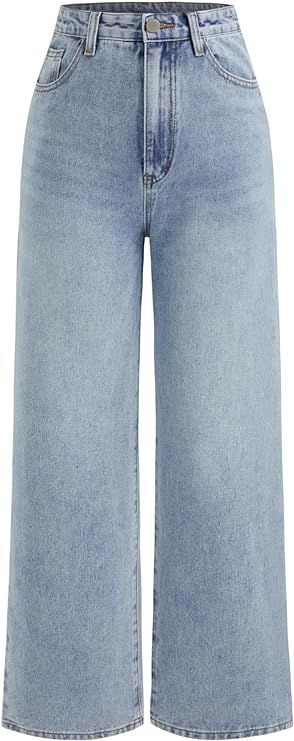 CIDER Yoney Denim Solid Straight Leg Jeans | Amazon (US)