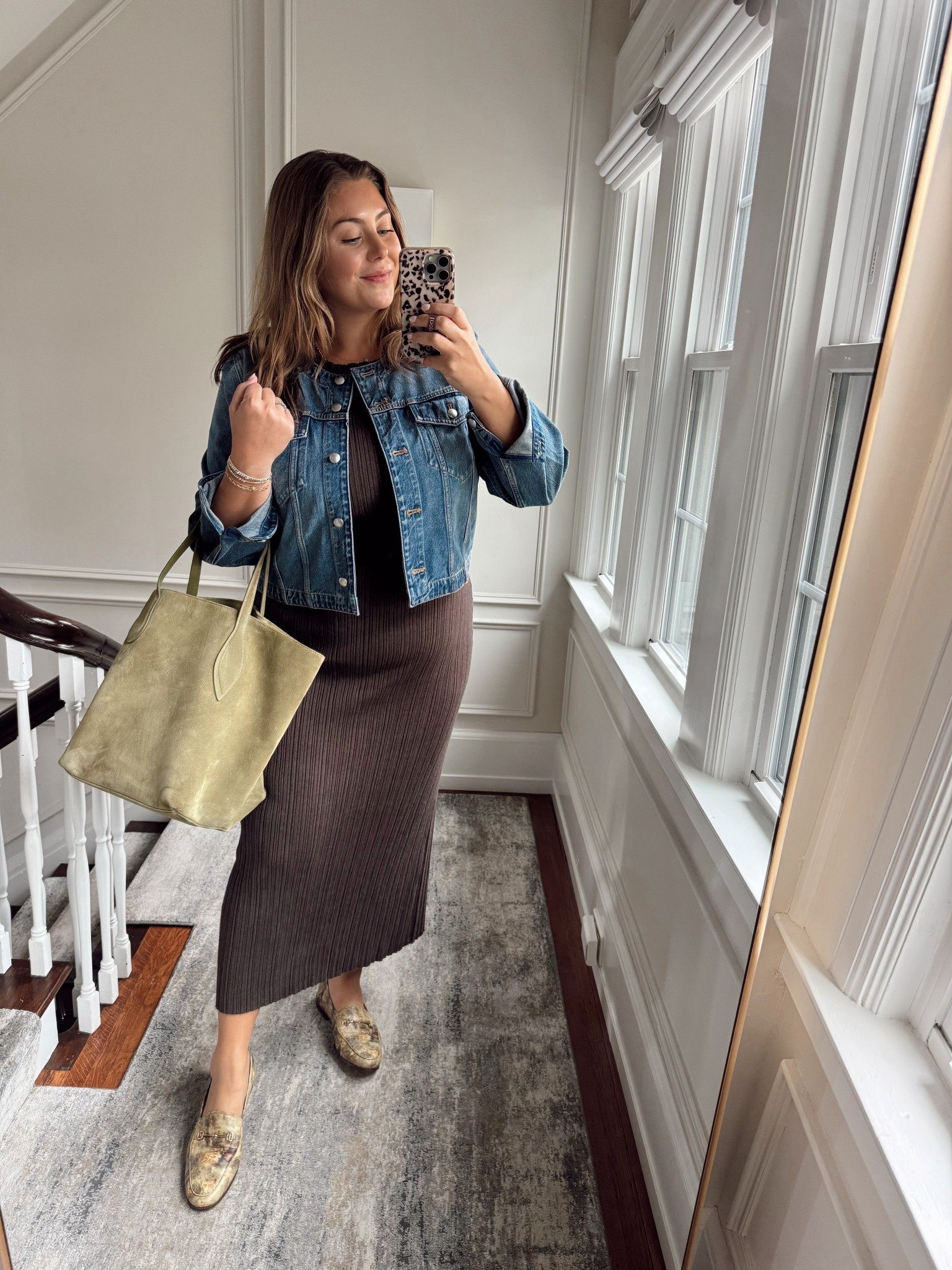 Wearing size XXL in denim jacket, XL in dress. Use CARALYN20 at Shapermint. 

#LTKSeasonal #LTKPlusSize #LTKBump