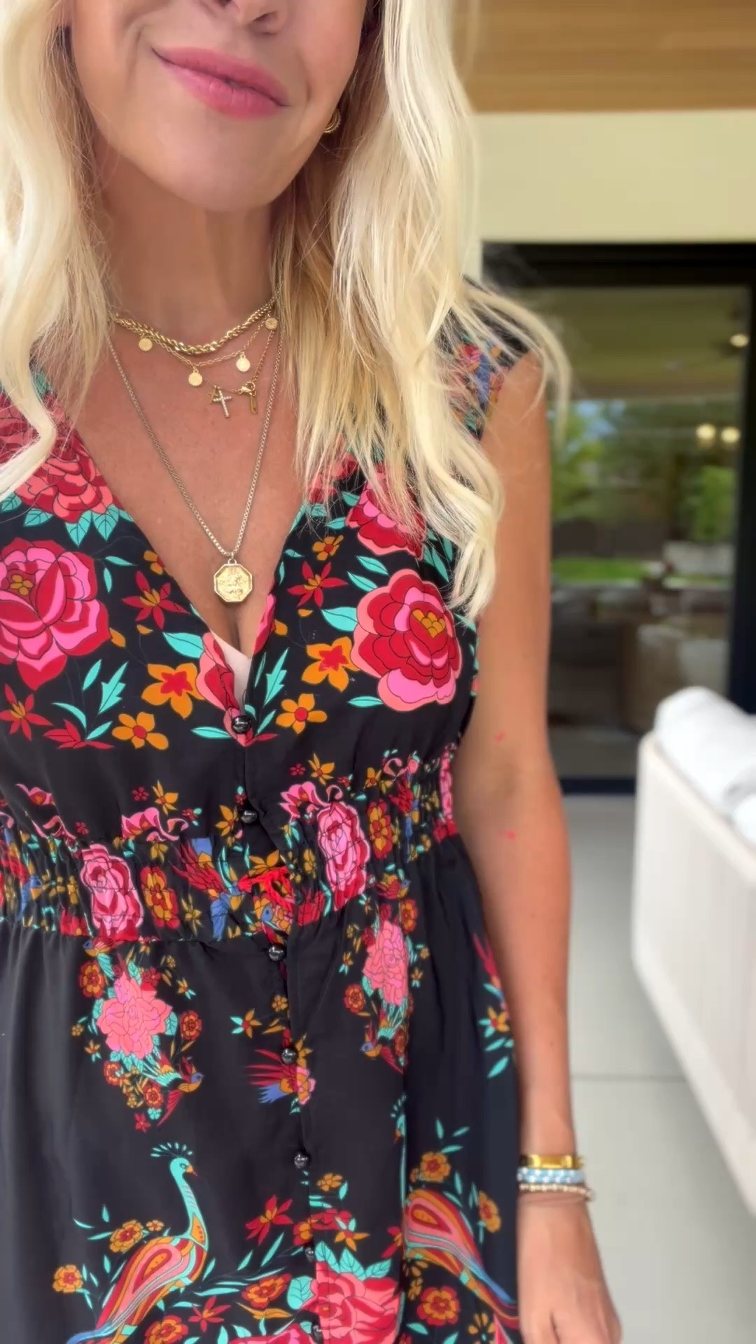 This dress looks like Farm Rio!!