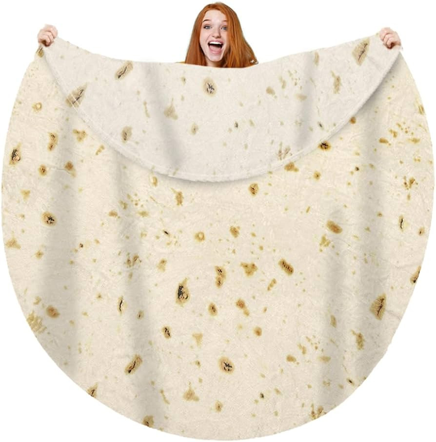 moonysweet Tortilla Blanket for Adult and Kids Double Sided Novelty Food Blanket 60 inches Adult ... | Amazon (US)