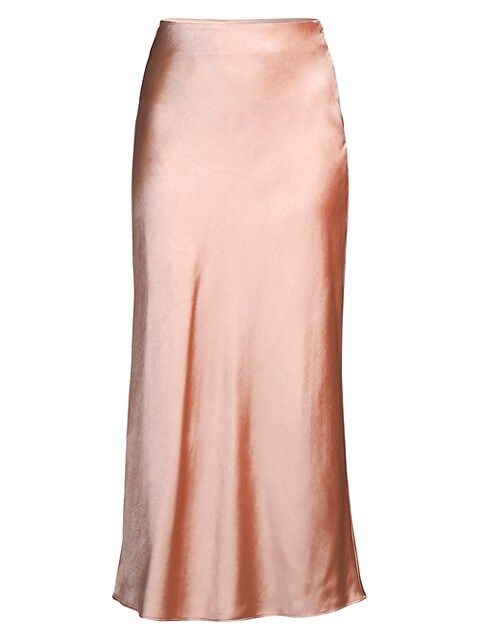 Emile Satin Midi Skirt | Saks Fifth Avenue