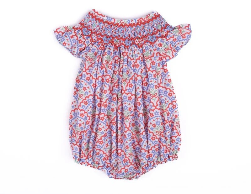 Shop Teeta Millie Floral Bubble | JoJo Mommy