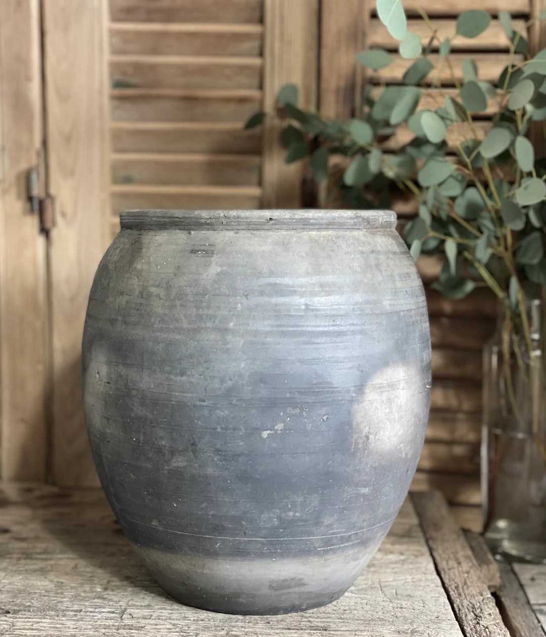 Vintage Clay Pot (Large) | Etsy (US)