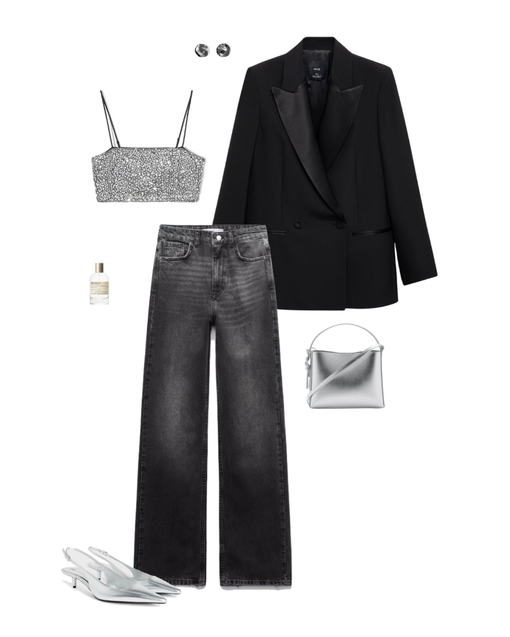 Jeans and nice top party outfit 🖤

#LTKpartywear #LTKluxury #LTKwinter