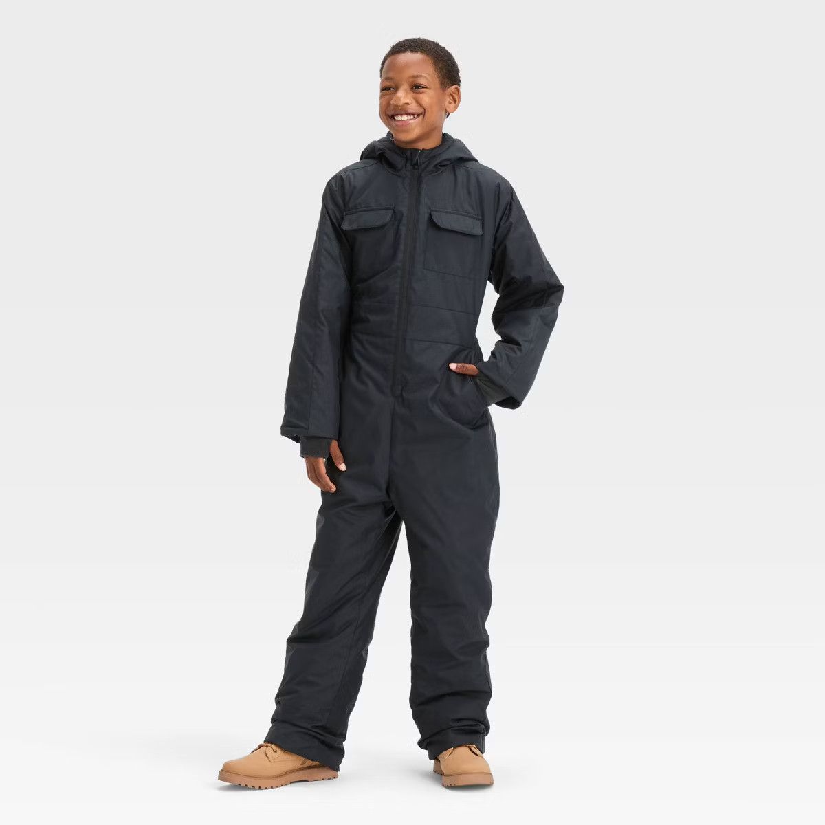 Boys' Solid Snowsuit - All in Motion™ Black | Target