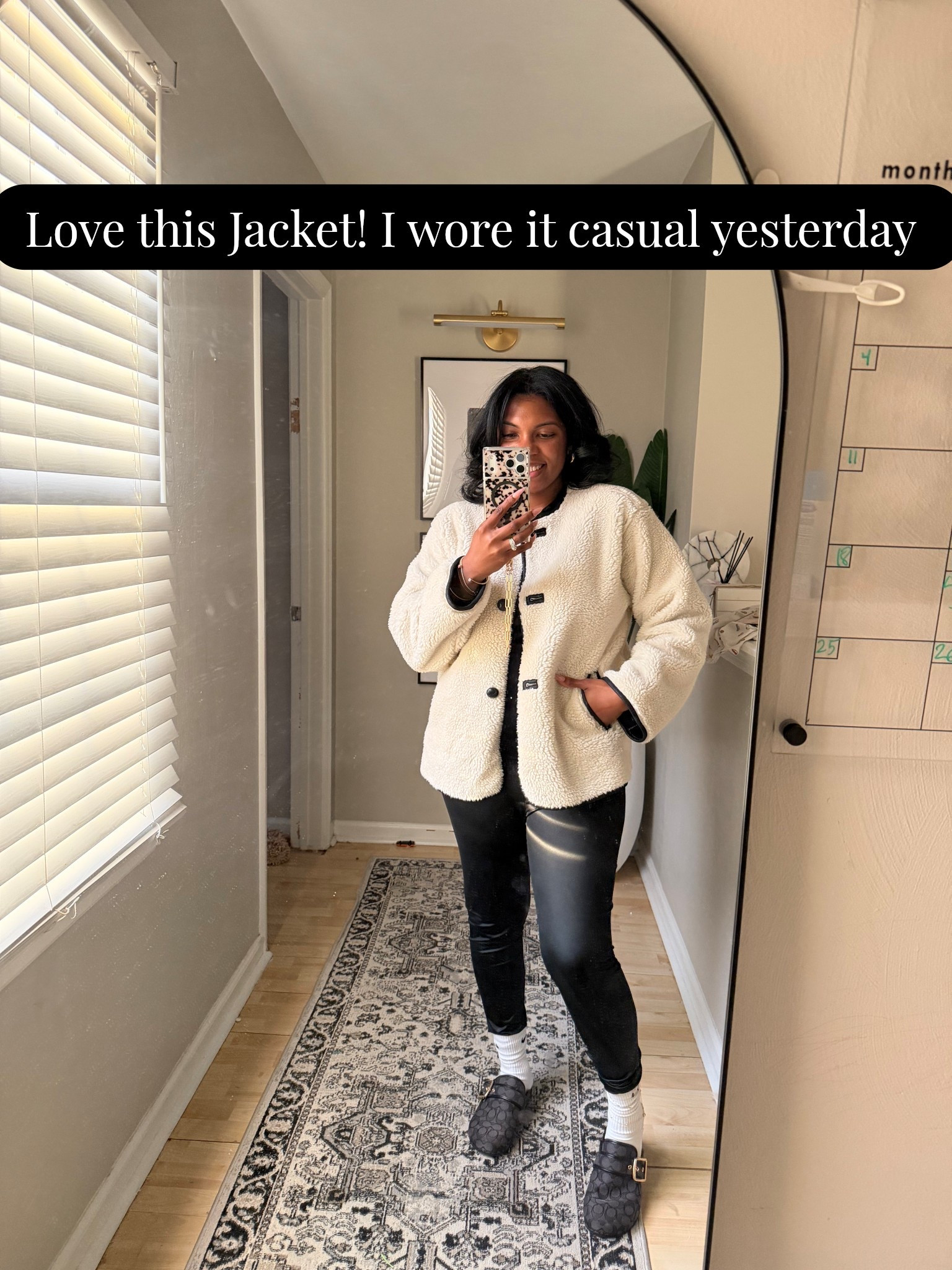 This jacket was so cozy and warm yesterday! 

#LTKgrwm #LTKdayinmylife #LTKootd