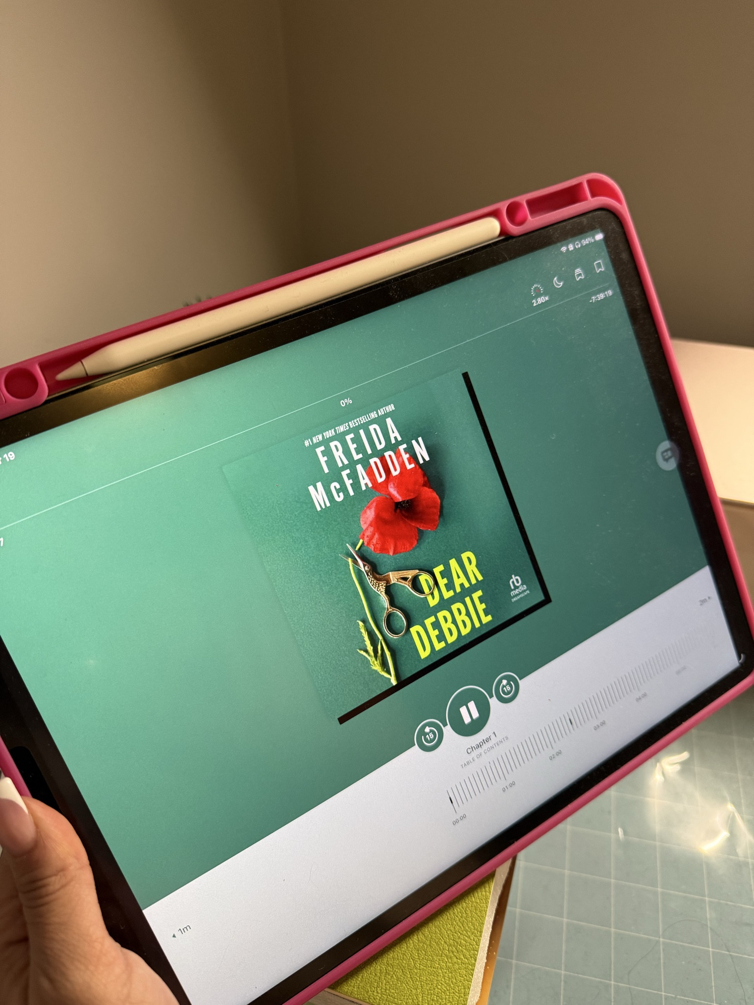 I've been wanting to read Dear Debbie by Freida McFadden! I'm so happy I got around to it. Definitely check it out if you're a thriller girly! 

 #LTKdayinmylife #LTKmorningroutine #LTKselfcare