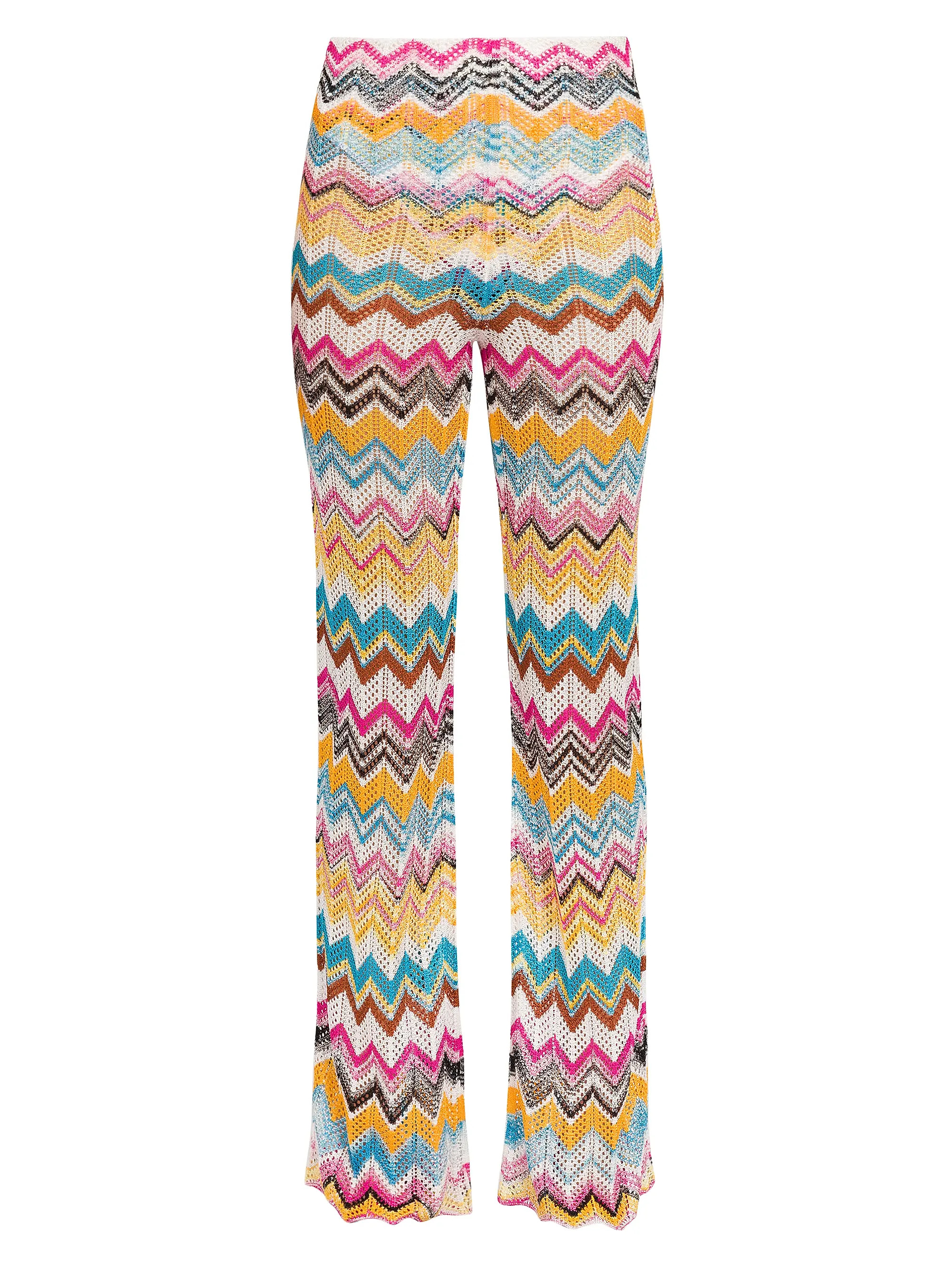 Chevron Flared Trousers | Saks Fifth Avenue