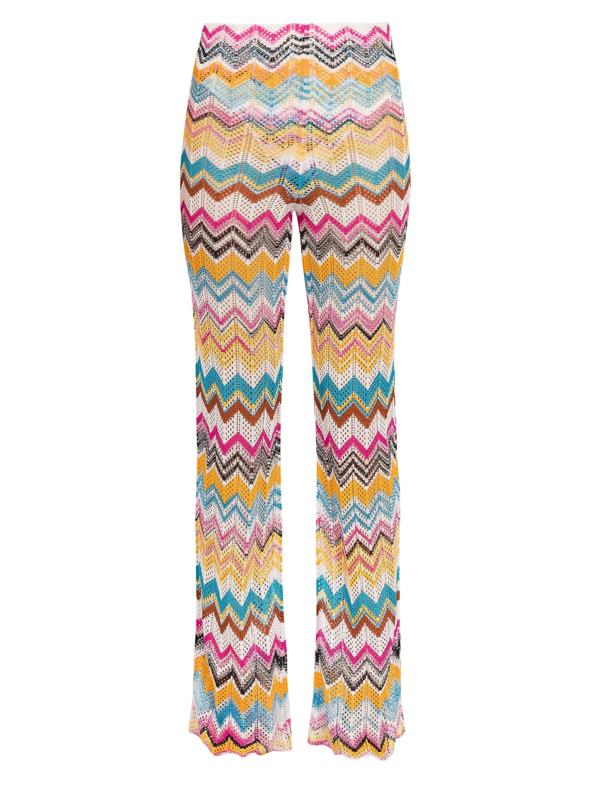 Chevron Flared Trousers | Saks Fifth Avenue