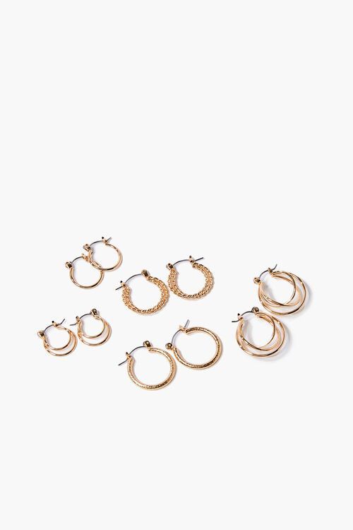 Latch-Back Hoop Earring Set | Forever 21 (US)