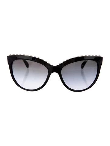 Chanel Butterfly Pearl Sunglasses | The Real Real, Inc.