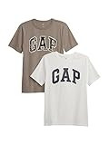 GAP Boys' 2-Pack Short Sleeve Logo Tee T-Shirt | Amazon (US)