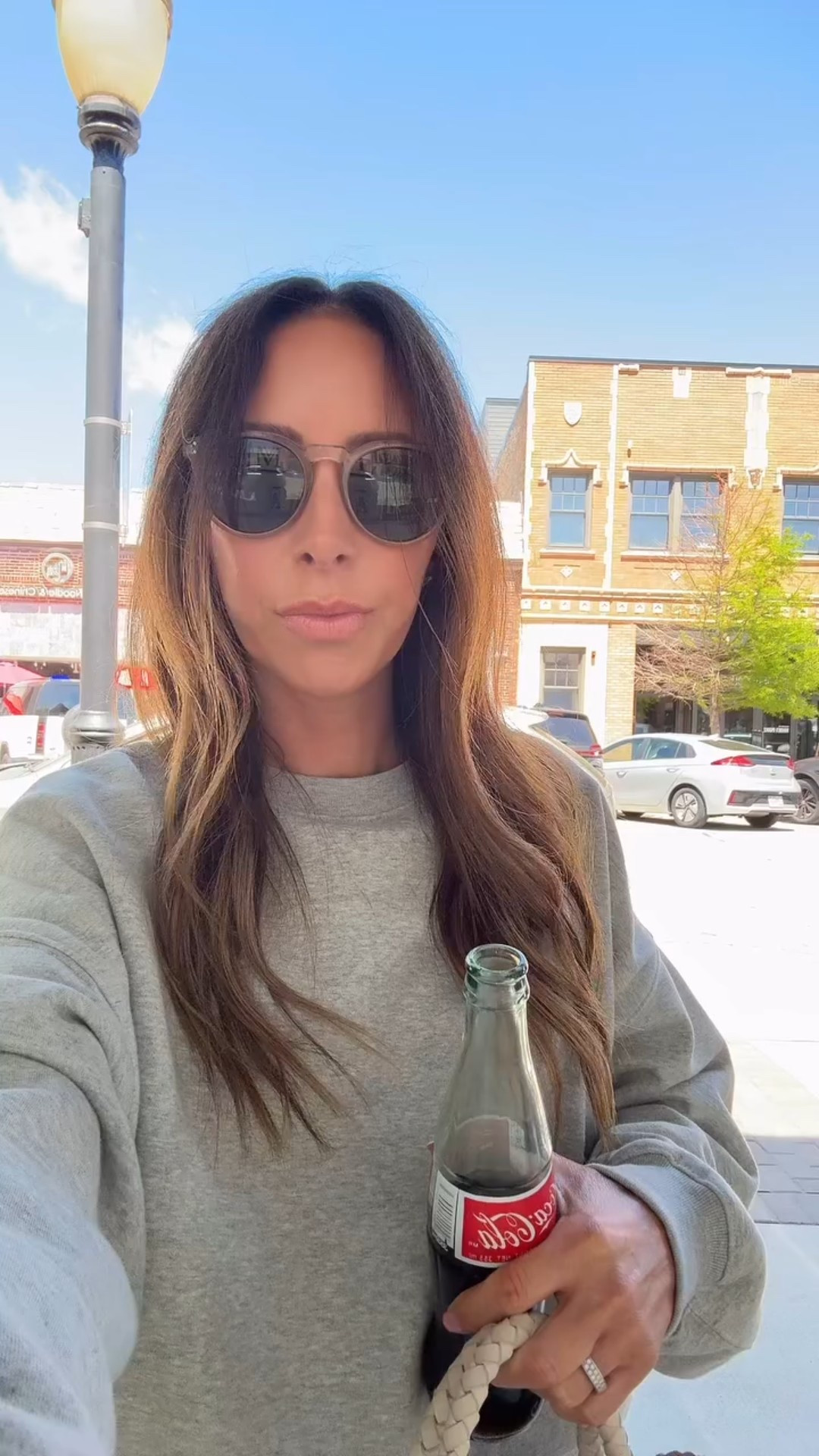 This is the second time I’ve worn this gray sweatshirt this week! I love a well-worn sweatshirt and the structured fit of these Levi’s ecru denim! The clean lines of my minimalist flip-flops complete the look, making this outfit both effortless and cool. 🤍🩶⁣
⁣
Neutral doesn’t mean boring—it means balance. Mixing soft and structured pieces creates that effortless feel with intention. And yes, this combo is a forever favorite in my style rotation.⁣Sometimes the best outfits are the simplest ones done well.
⁣
⁣
⁣
⁣
⁣Sweatshirt @gap 
⁣Jeans @levis 
⁣Bag @madewell 
⁣
⁣
⁣
⁣
⁣
⁣
⁣
⁣
⁣
⁣
⁣
⁣
⁣
⁣
⁣
⁣
⁣
⁣
⁣
⁣
⁣
⁣
⁣
⁣
⁣
⁣
⁣
⁣
⁣
⁣
⁣
#effortless #coolgirl #offdutystyle #ecrudenim #neutralstyleinspo #flipflops #womansfashion #momstyle #momfashion