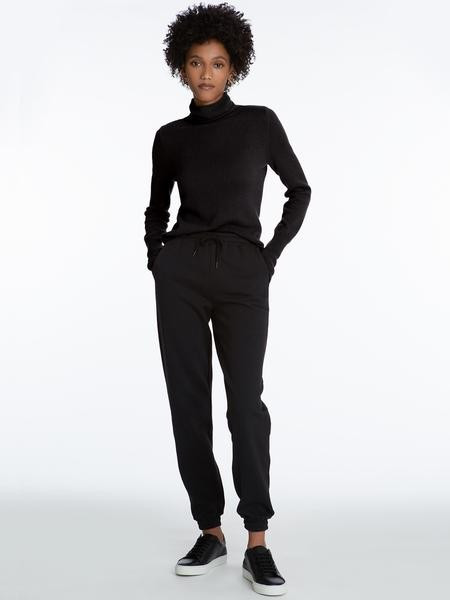 Cashmere High Cuff Roll Neck Sweater | 525 America