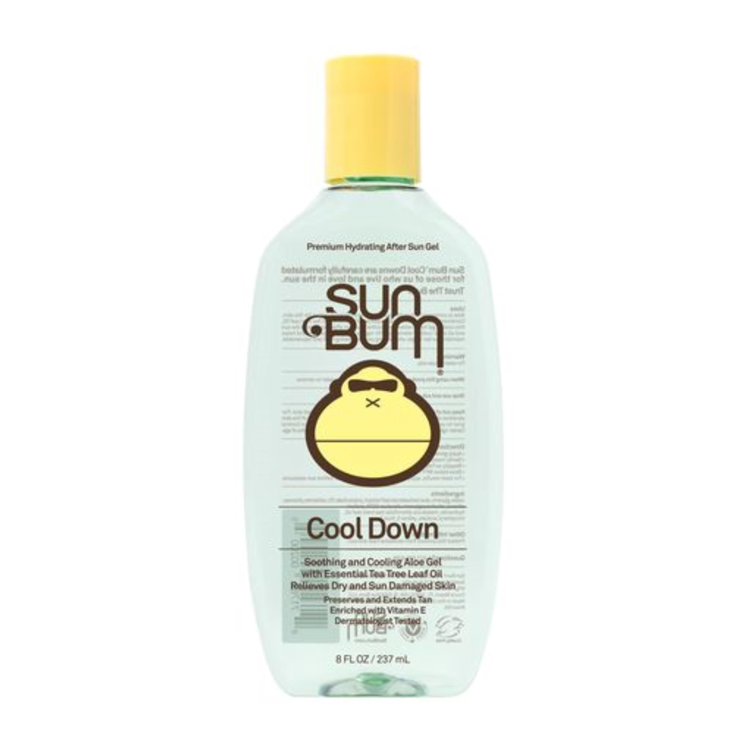 Sun Bum Cool Down Aloe Vera Gel - Vegan After Sun Care to Soothe and Hydrate Sunburn - 8 oz | Amazon (US)