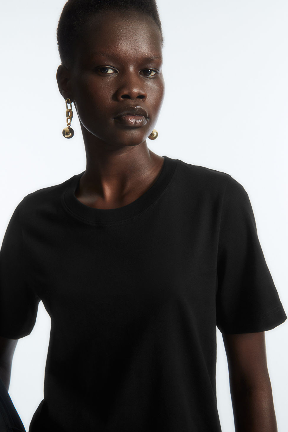 3-PACK REGULAR-FIT MID-WEIGHT T-SHIRTS | COS UK