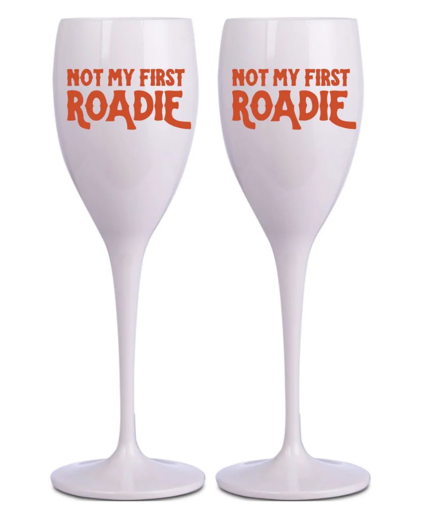 NEW!! Not My First Roadie Champagne Flute | Glitzy Bella