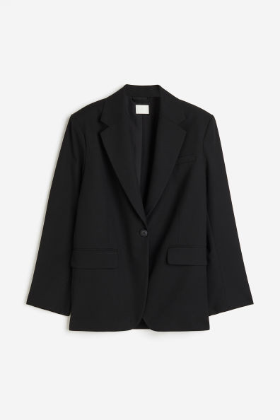 Single-breasted blazer | H&M (DE, AT, CH, NL, FI)