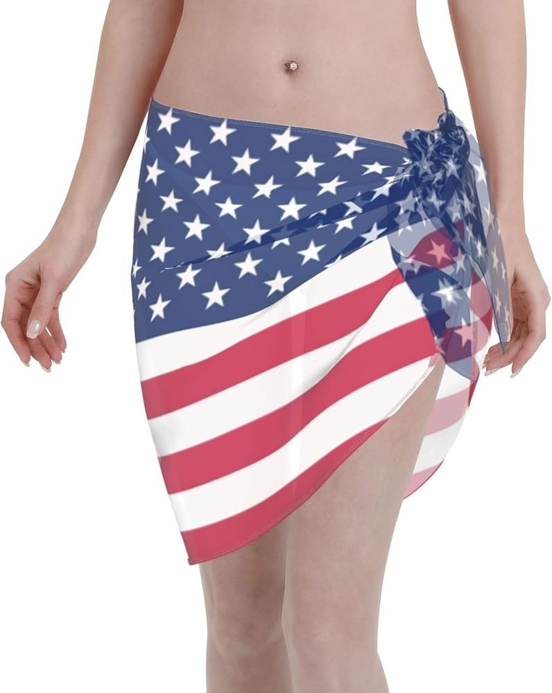 Women'S Sarong Coverups Beach Bathing Suit Wrap Skirt Sheer Bikini Wraps Chiffon Cover Ups For Sw... | Amazon (US)