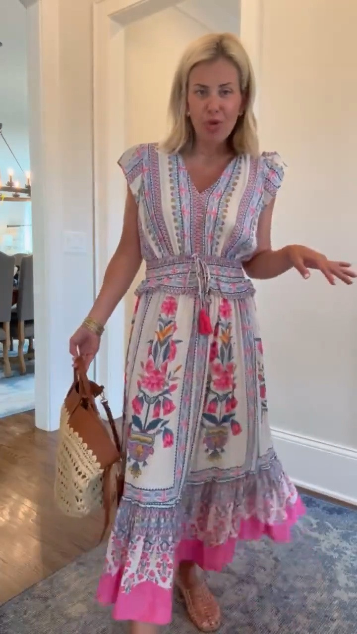Well I’m obsessed beyond words! This dress is absolutely stunning! I’m in small and 8 sandals tts.

#LTKdayinmylife #LTKootd #LTKmomlife