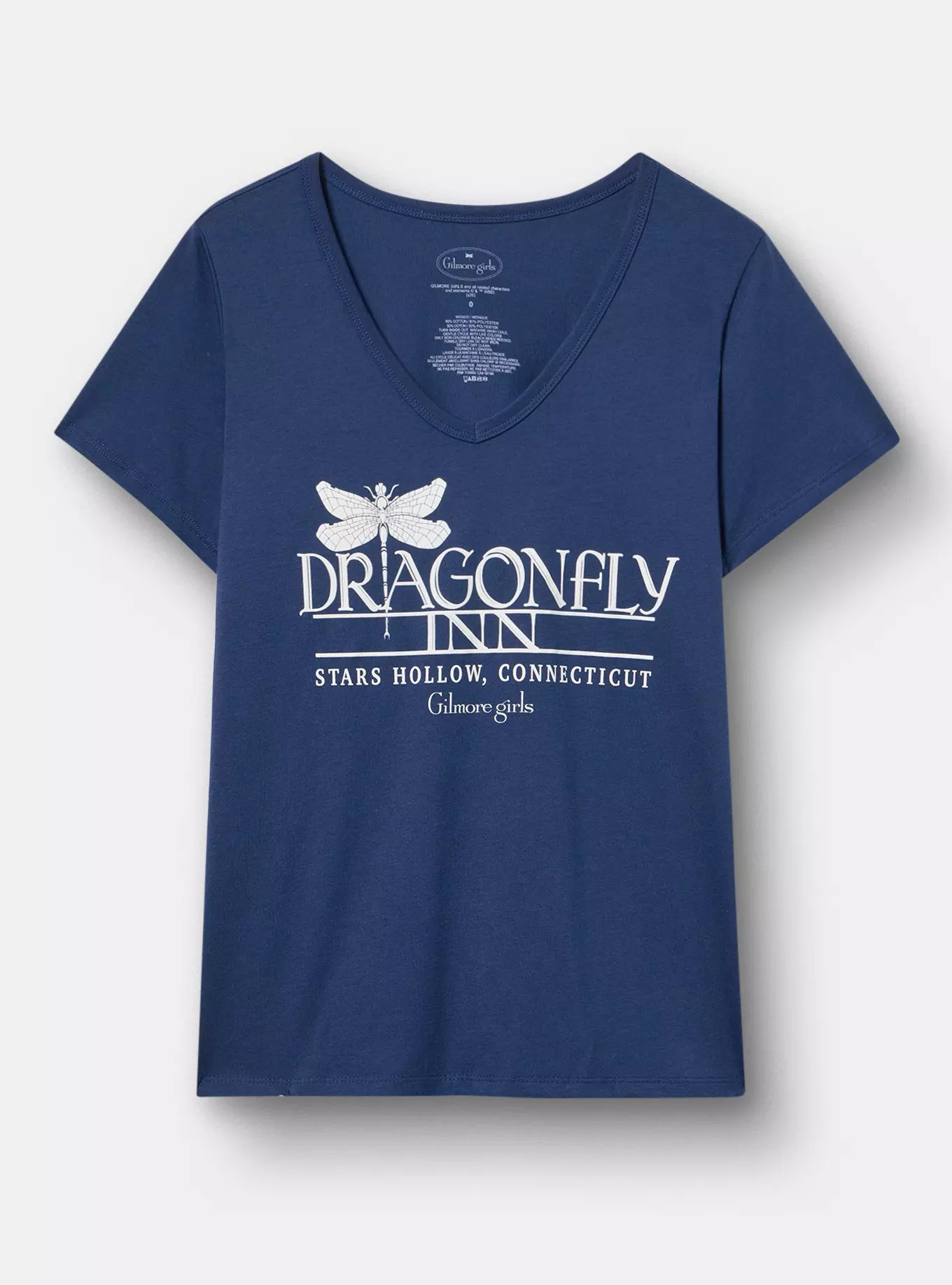 Gilmore Girls Classic Cotton V-Neck Tee | Torrid (US & Canada)