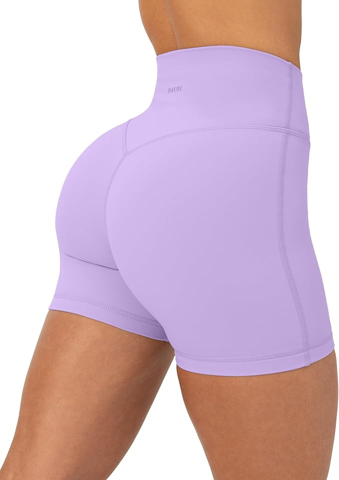PAVOI ACTIVE Yoga Shorts for Women High Waisted Gym Shorts Buttery Soft Biker Workout Shorts 4" &... | Amazon (US)
