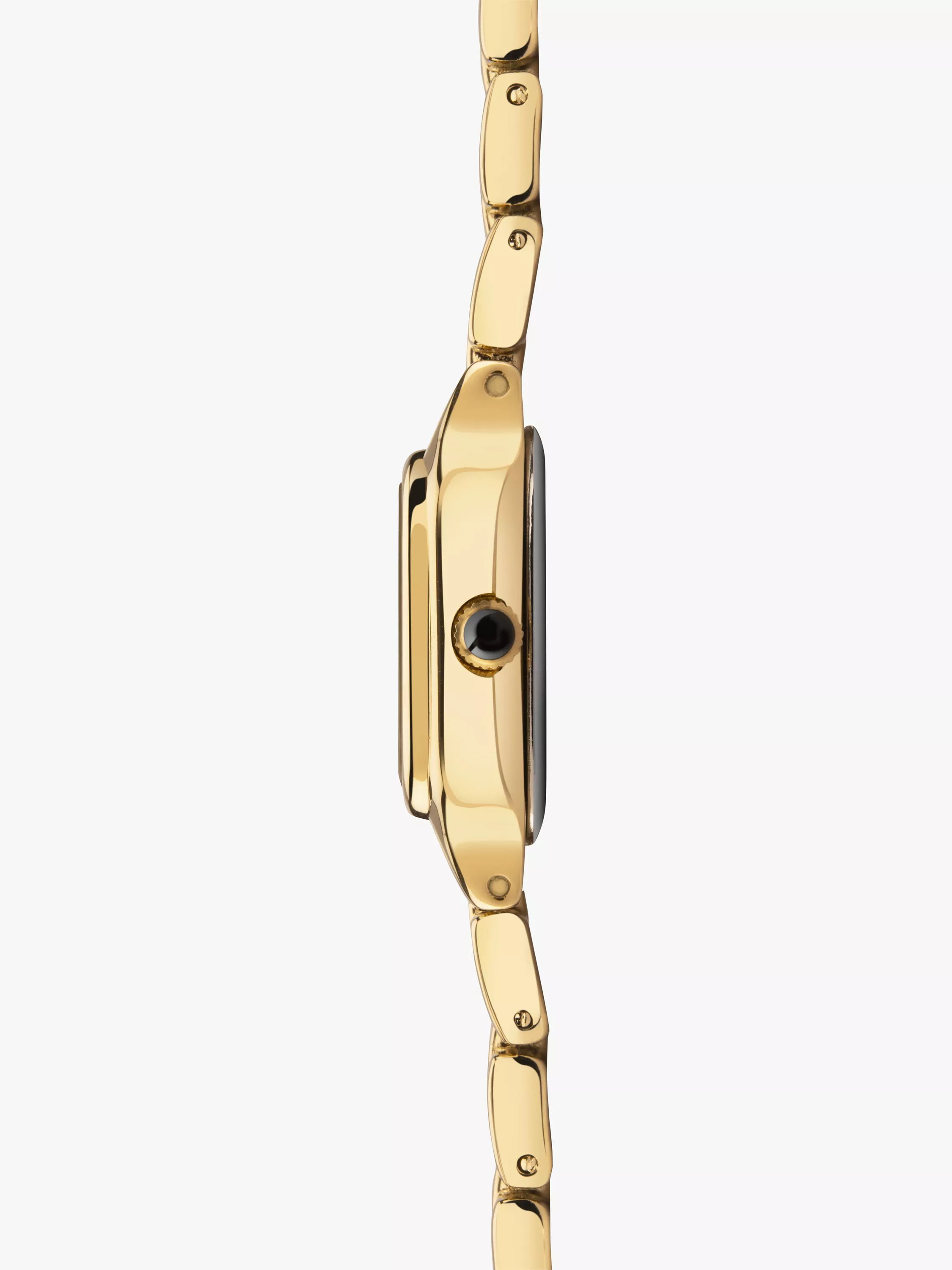 SekondaWomen's Octagonal Bracelet Strap Watch, Gold/White 40144.27 | John Lewis (UK)