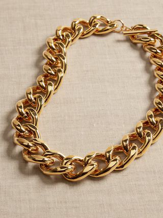 Leggera Jumbo Curb Link Necklace by Aureus + Argent | Banana Republic (US)