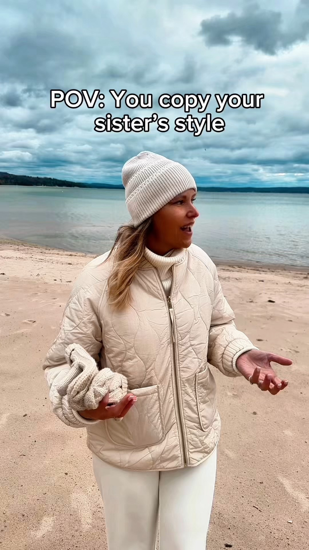 Well…. This is pretty cool!! And I’m not copying because it’s reversible. We are obsessed with wearing this jacket.  lol



#LTKOver40 #LTKootd