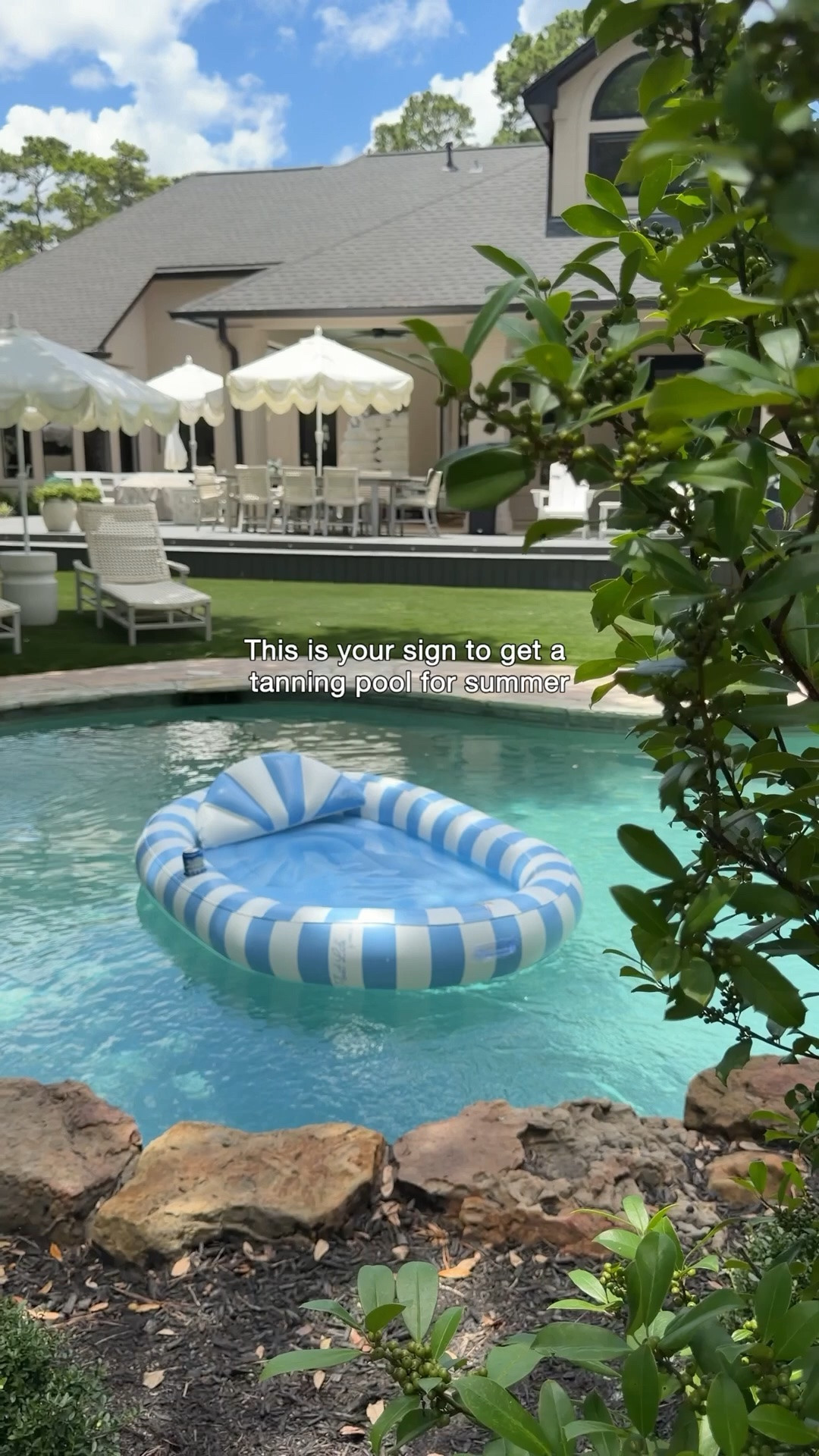 #ad This @floatlife tanning pool is one of those summer finds that just makes sense. Use it as a float in the pool, set it up in the yard to cool off, or create your own little oasis wherever you are. Perfect for relaxing, tanning, reading, or keeping the kids entertained all summer long. ☀️ It’s a fun, affordable summer find from @walmart

@FUNBOY  #ltkhome #liketkit #tanningpool #summermusthave #backyardvibes

#LTKSeasonal #LTKHome #LTKdayinmylife