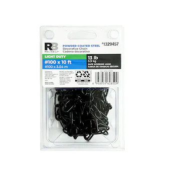 RELIABILT 10-ft Weldless Powder Coated Steel Chain | Lowe's