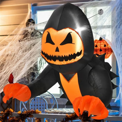 Syemin Decorative Holiday Scene Props 3.3-Foot Halloween Party Decoration Halloween Decorations Outdoor Inflatable Decoration, Orange, 36"*30"*40" | Target