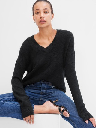 Forever Cozy V-Neck Sweater | Gap Factory