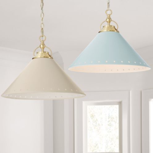 Ada Enamel Barn Light Pendant Lamp | Ballard Designs, Inc.