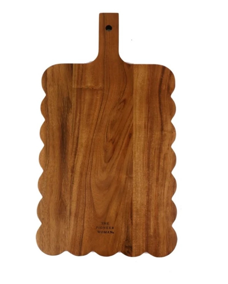 Scalloped cutting board

#LTKHome #LTKFamily #LTKFindsUnder50
