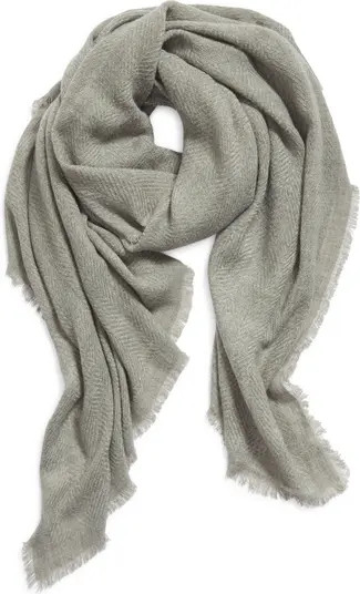 Treasure & Bond Herringbone Burlap Scarf | Nordstrom | Nordstrom