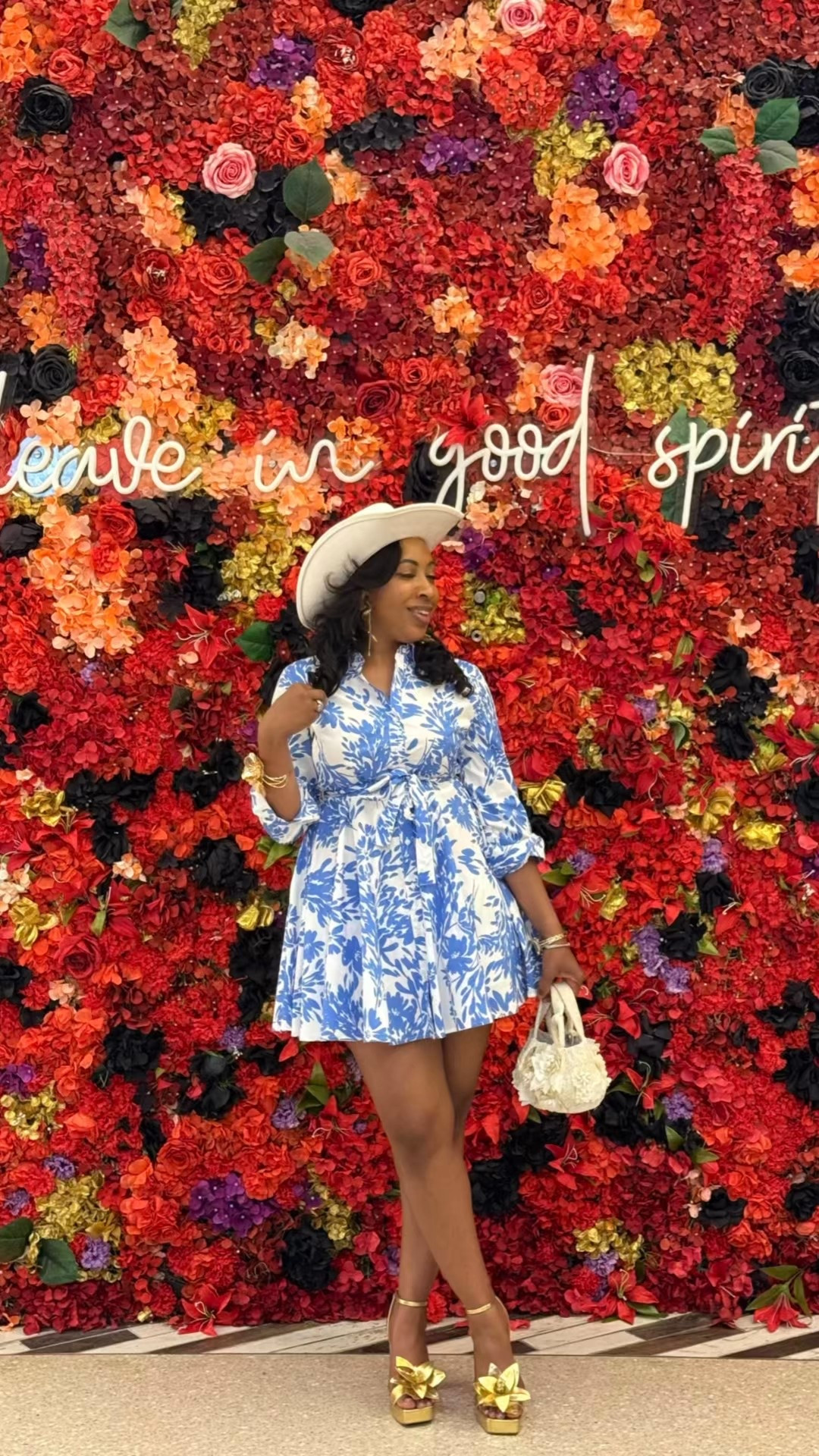 Blue and white with a hint of gold, serving up brunch outfit goals 🌟 #BrunchVibes #FashionForward #SummerOutfits #OutfitInspo

#LTKOver40 #LTKSummerEdit #LTKStyleTip