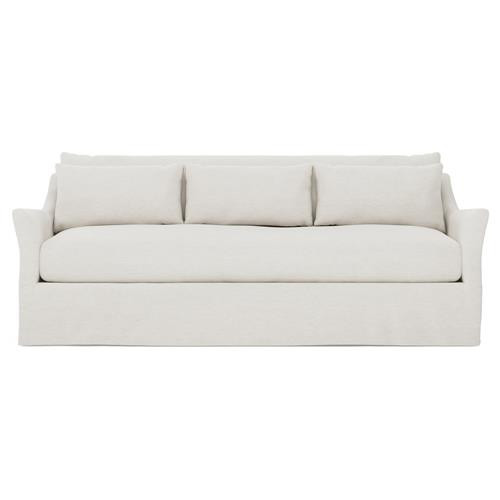Pauline Pearl Slipcovered Sofa - 85" | Kathy Kuo Home