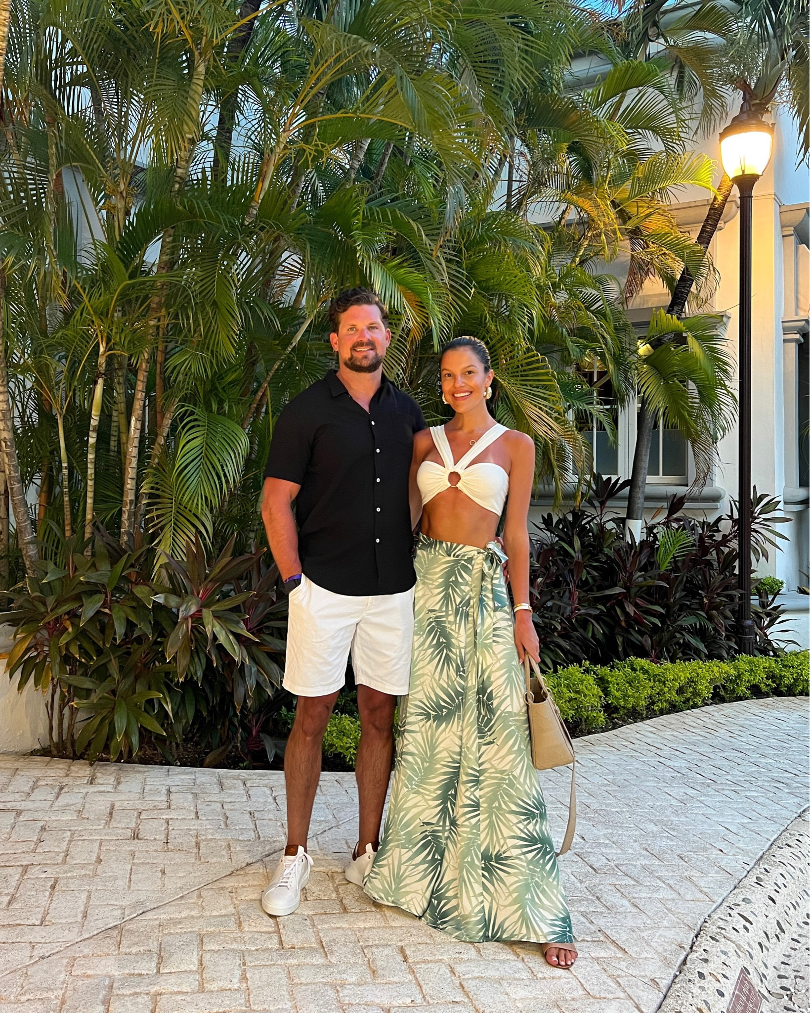 Two lovebirds on vacation! 🤍

My skirt is from a boutique and no longer available 💔 but I will link everything else including Robby’s outfit. #amazon #amazonprime #revolve #mensclothing #mens 

#LTKmens #LTKxPrimeDay #LTKSeasonal