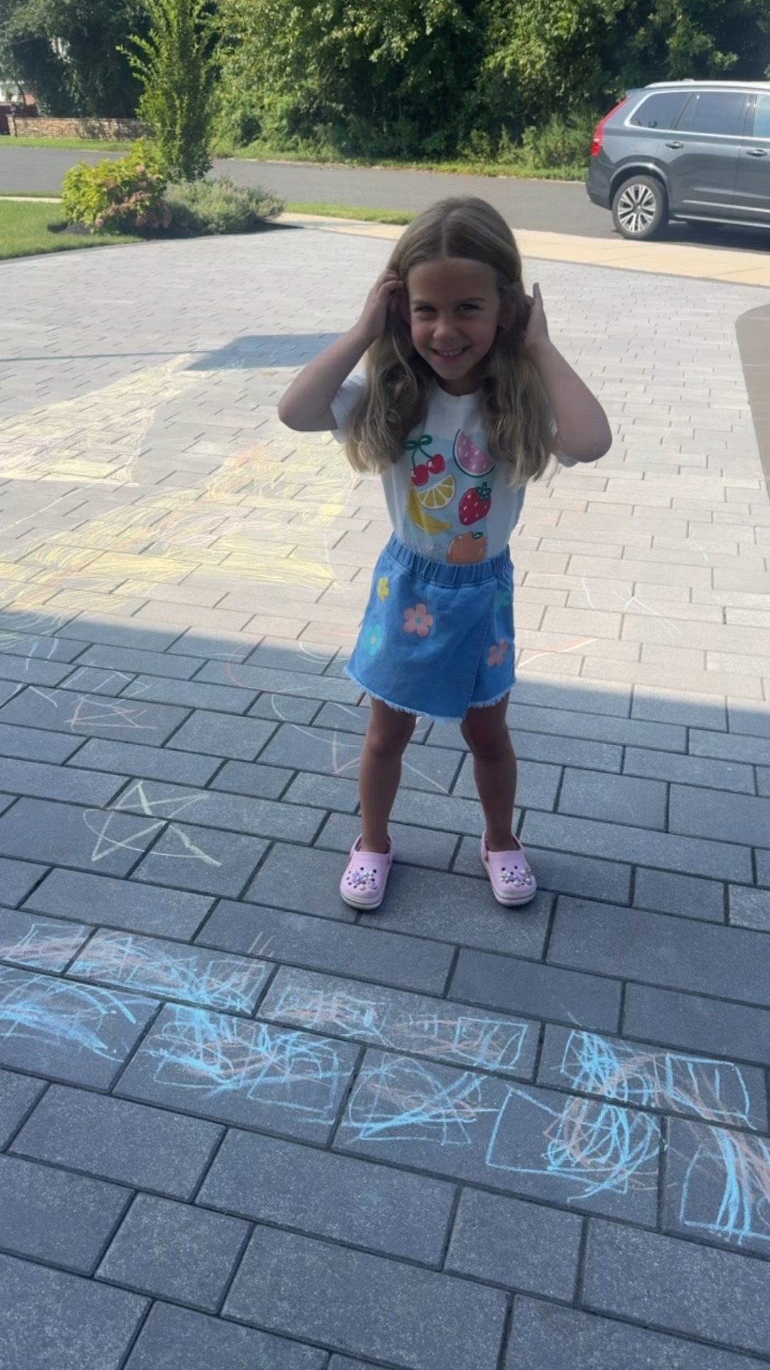 Cutest toddler skort for back to school!