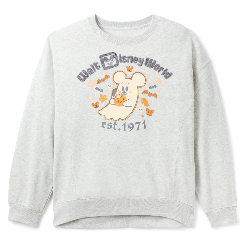 Mickey Mouse Cutie Ghost Pullover Sweatshirt for Women – Walt Disney World | Disney Store