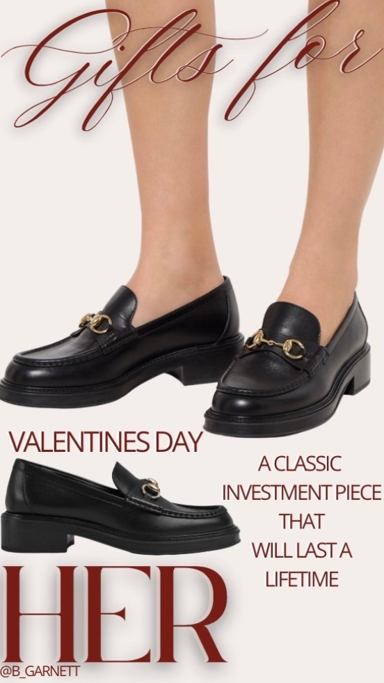 Classic Valentine’s Day gift idea that she’ll keep and wear for life 

Valentine’s Day gift | gifts for her | shoes | loafers | chunky loafers 

#LTKValentine #LTKgrwm #LTKselfcare