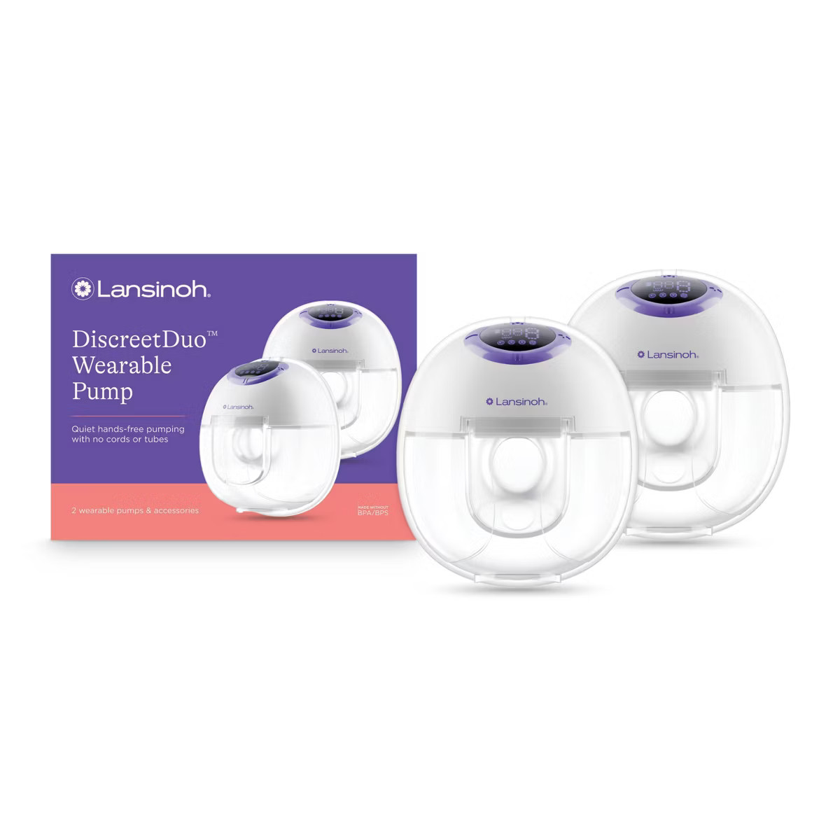 Lansinoh Discreet Duo Wearable Breast Pump | Target