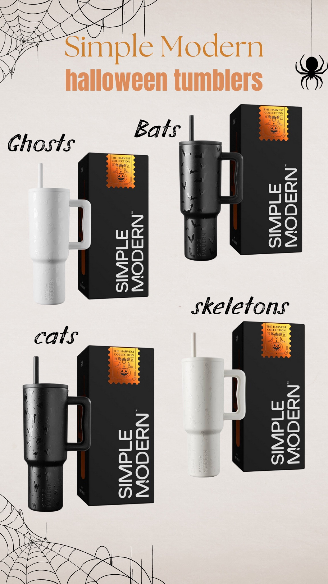 Simple Modern Halloween Tumblers 🎃 #simplemodern #halloween #amazon #halloweentime #spooky

#LTKSeasonal